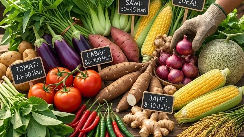 Kenali Usia Panen Ideal Buah dan Sayur Ini Agar Hasilnya Maksimal