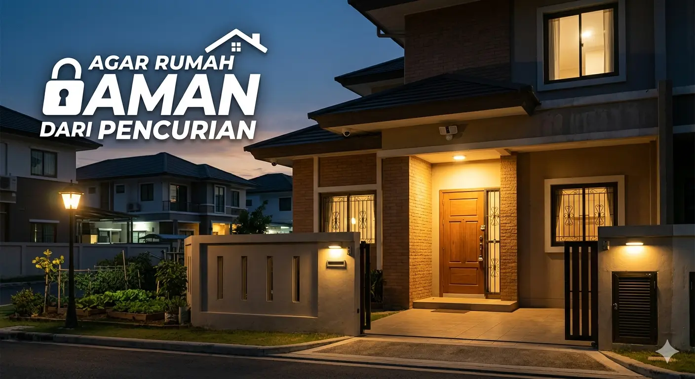 Agar Rumah Aman dari Aksi Pencurian, Ini Solusinya!