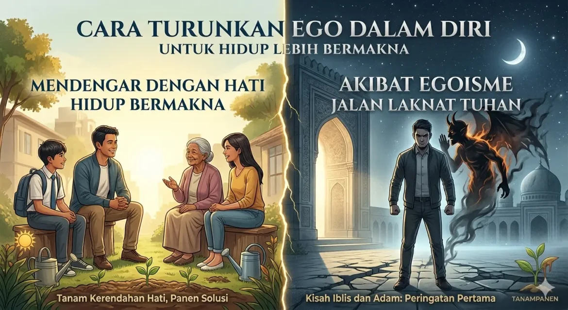 Turunkan Ego: Tutup Pintu Kehancuran, Buka Jalan Keberkahan