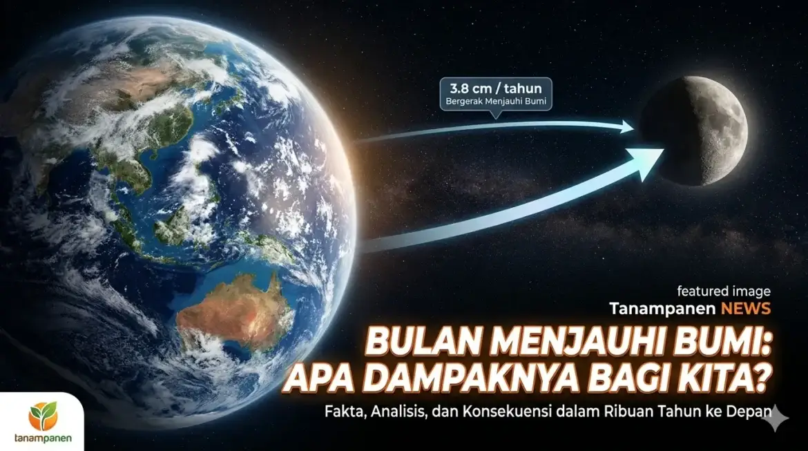 Bulan Perlahan Menjauhi Bumi: Apa Dampaknya bagi Kehidupan Kita?