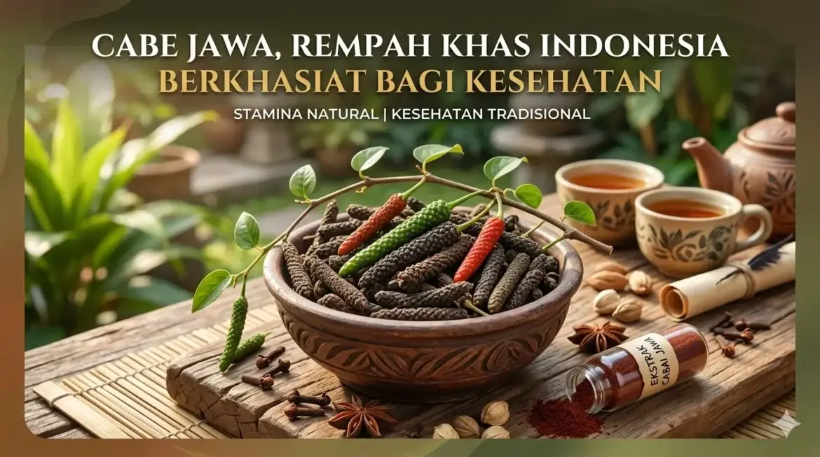 Cabe Jawa, Rempah Khas Indonesia Berkhasiat Bagi Kesehatan