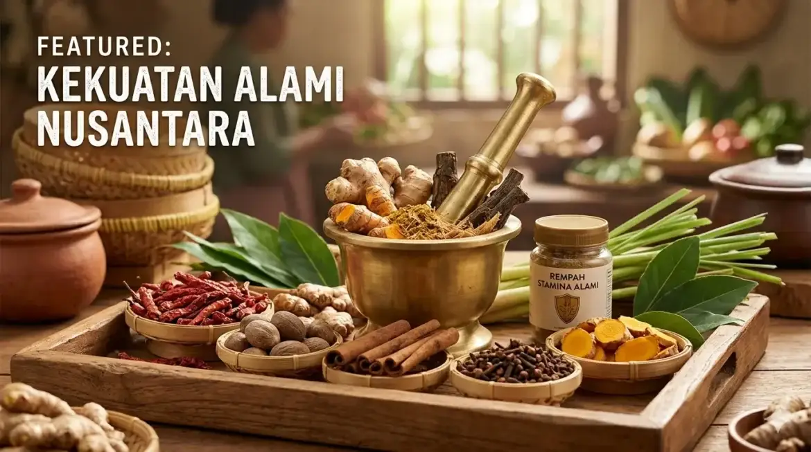 Rempah Khas Nusantara Ini Rahasia Alami Dongkrak Stamina Pria