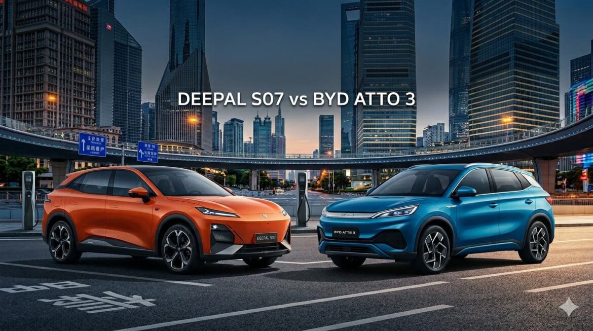 Duel SUV Listrik Tiongkok: Deepal S07 vs BYD Atto 3