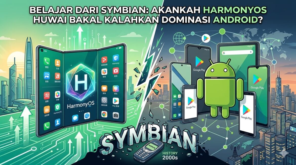 Belajar dari Symbian: Akankah HarmonyOS Huawei Bakal Kalahkan Dominasi Android?