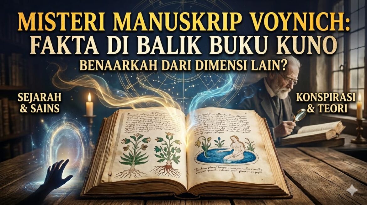 Fakta Dibalik Manuskrip Voynich, Buku Berusia Ratusan Tahun, Benarkah dari Dimensi Lain?