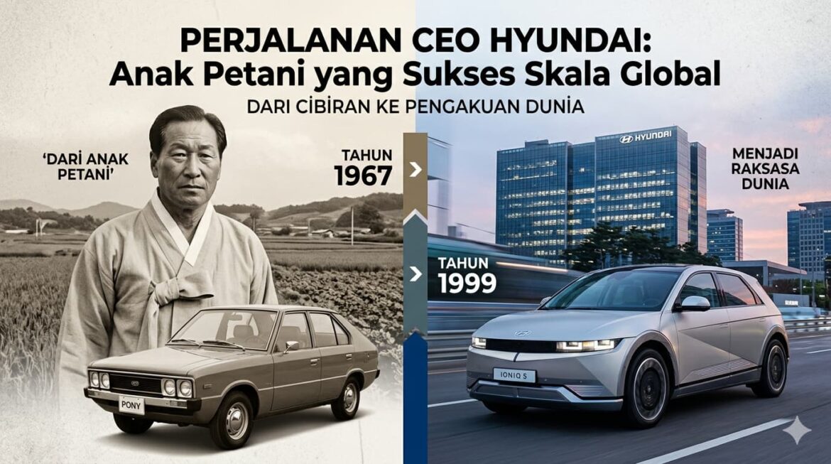 Perjalanan CEO Hyundai: Anak Petani yang Sukses Skala Global