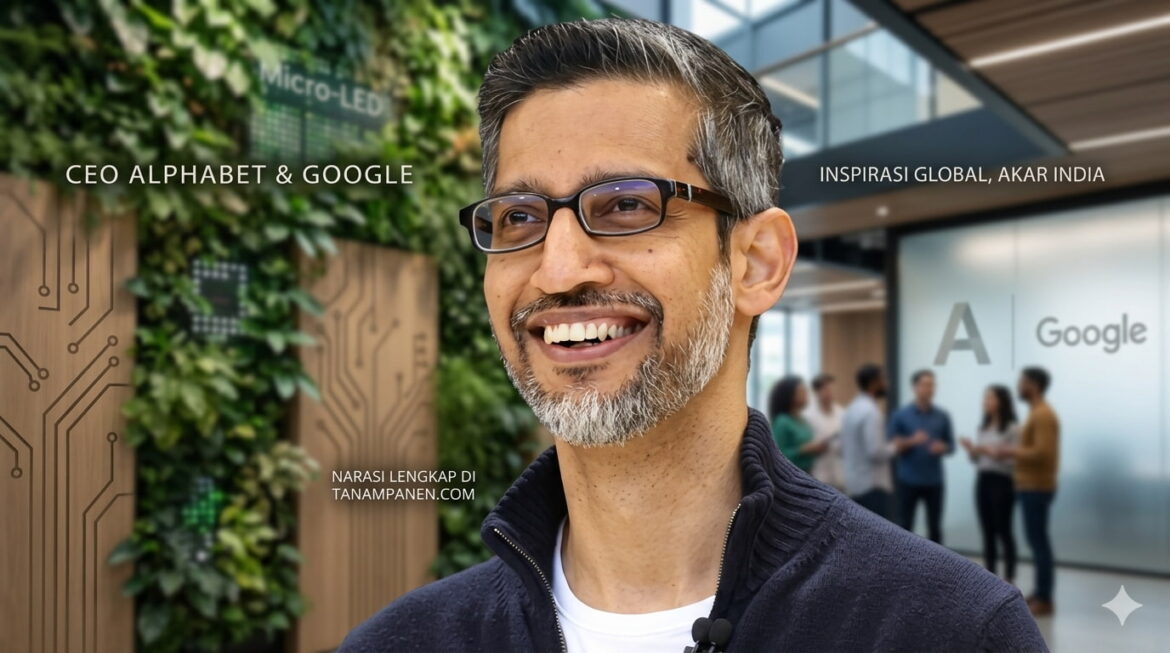 CEO Alphabet, Sundar Pichai: Putra India Kuasai Raksasa Teknologi Dunia