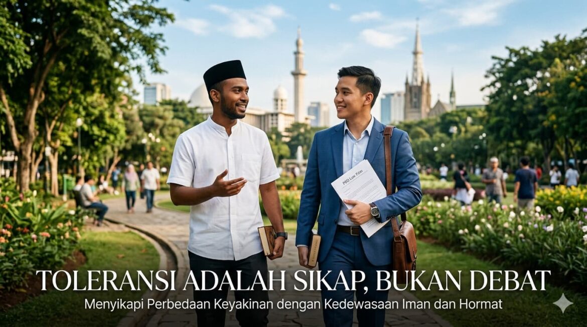 Toleransi Adalah Sikap, Bukan Debat