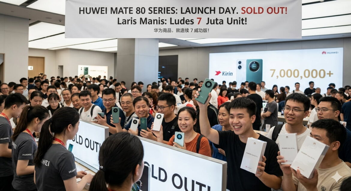 Laris Manis: Rilis Huawei Mate 80 Langsung Ludes