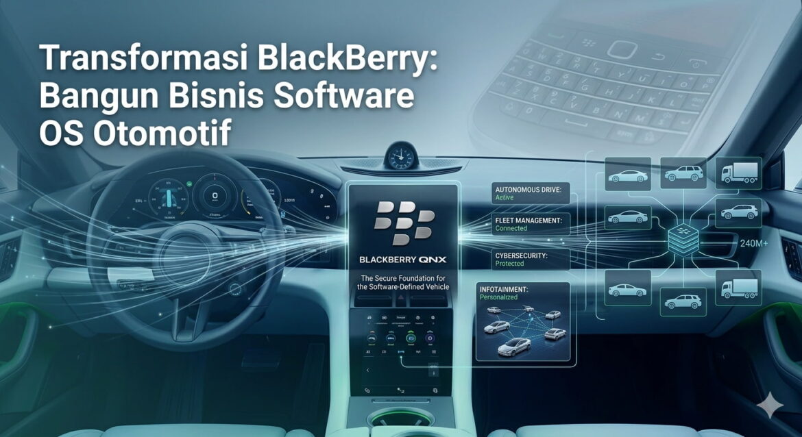 Transformasi BlackBerry: Bangun Bisnis Software OS Otomotif