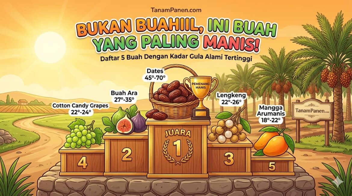 Bukan Buahlil, Ini Buah yang Paling Manis!