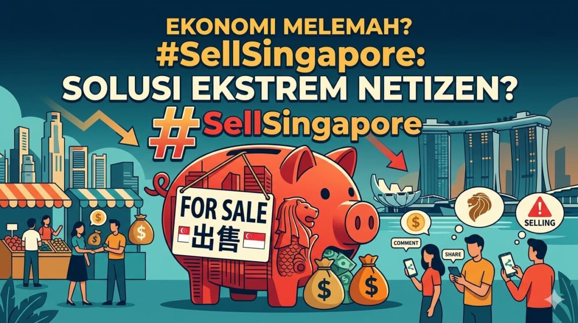 Ekonomi Singapura Melemah, Netizen Beri Saran Jual Negara via Tagar #SellSingapore