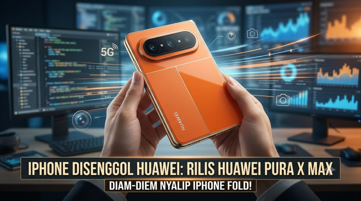 iPhone Disenggol Huawei: Rilis Huawei Pura X Max