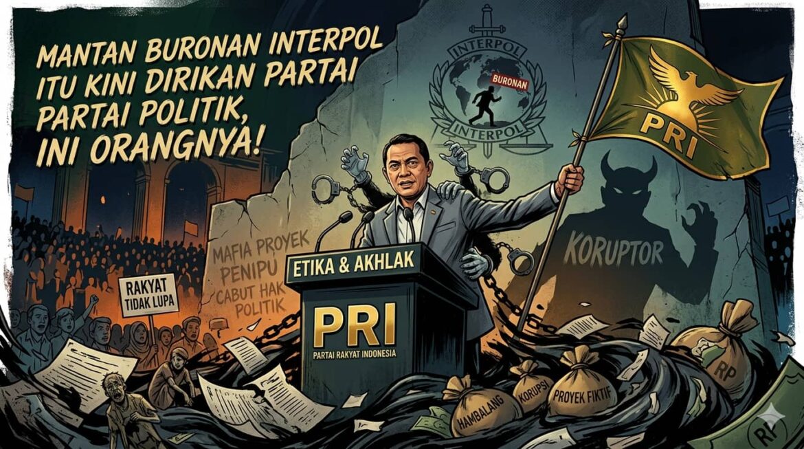 Mantan Buronan Interpol Itu Kini Dirikan Partai Politik, Ini Orangnya!