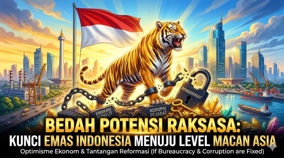 Bedah Potensi Raksasa: Kunci Emas Indonesia Menuju Level Macan Asia