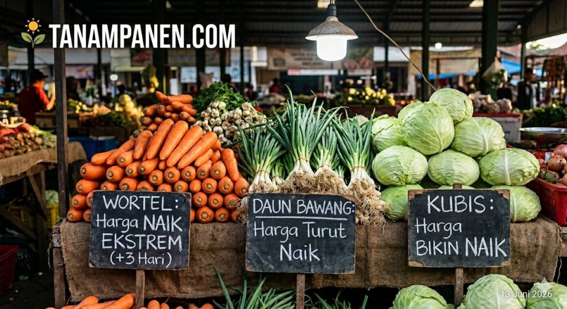 Komoditas Sayuran Pegunungan: Setelah Wortel dan Daun Bawang, Kol juga Bakal Naik
