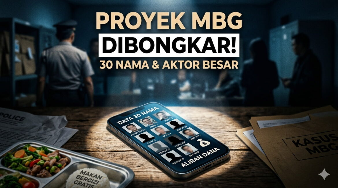 Pusaran Korupsi MBG: Sony Sonjaya Siap Bongkar 30 Nama dan Aktor Besar