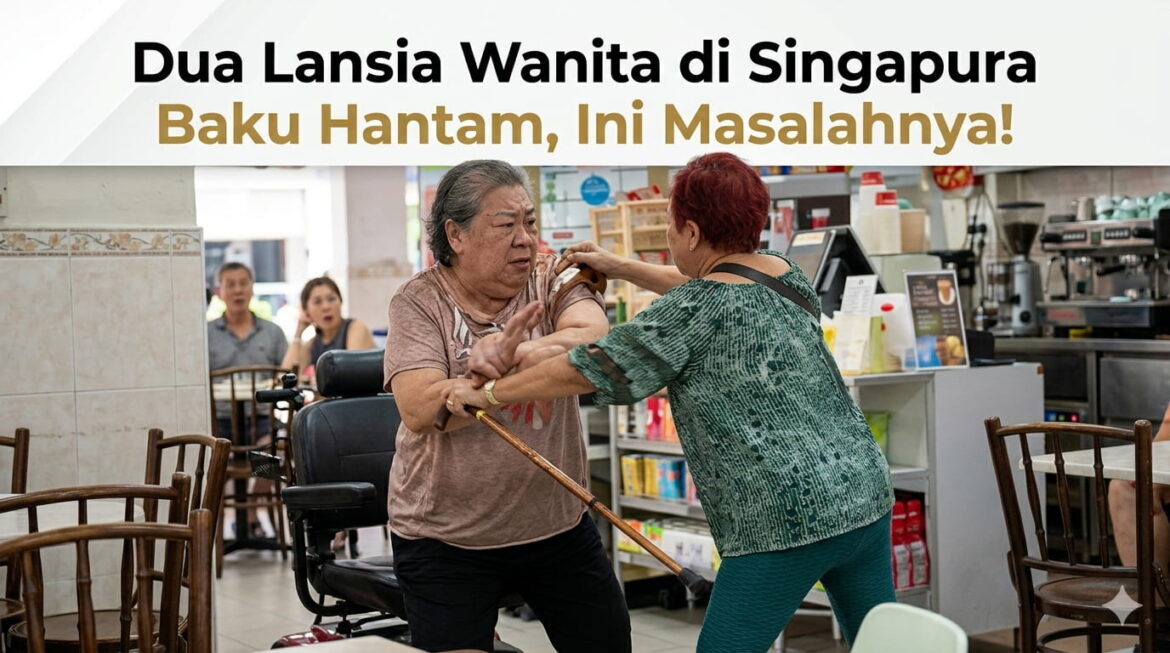 Dua Lansia Wanita di Singapura Baku Hantam, Ini Masalahnya!