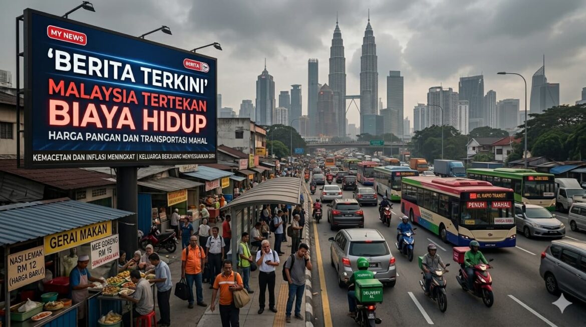 Malaysia Tertekan Biaya Hidup, Harga Pangan dan Transportasi Mahal