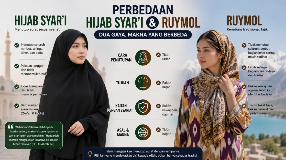 Tajikistan: Negara Mayoritas Muslim, Tapi Hijab Syar’i Dilarang Pemerintah
