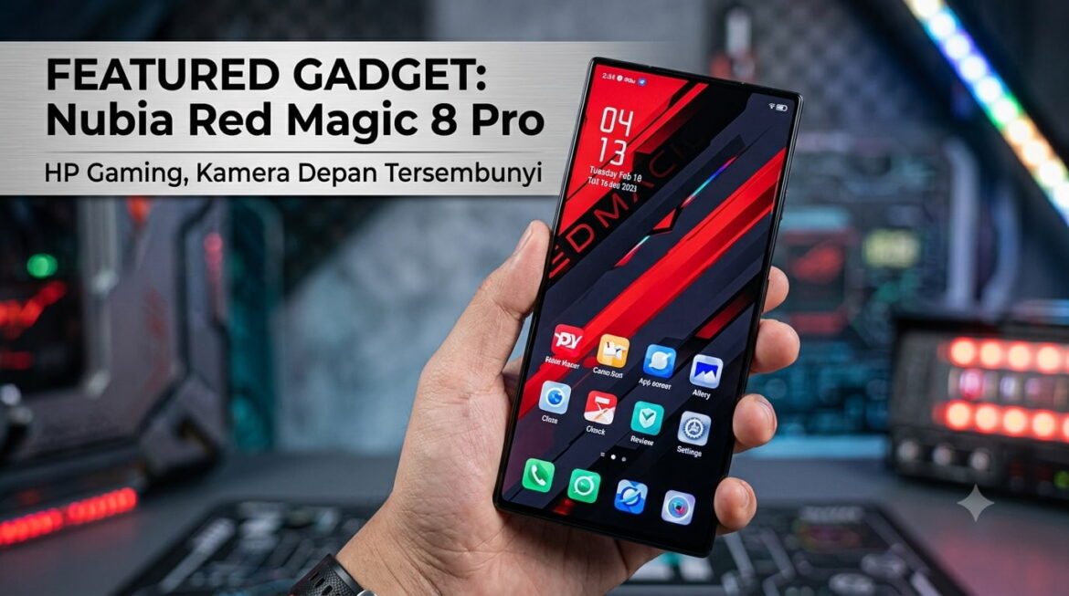 Nubia Rad Magic 8 Pro: Hp Gaming, Kamera Depan Tersembunyi
