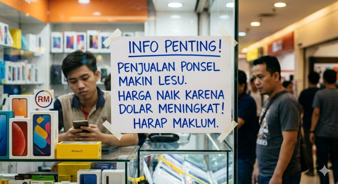 Dolar Naik, Penjualan Ponsel Makin Lesu