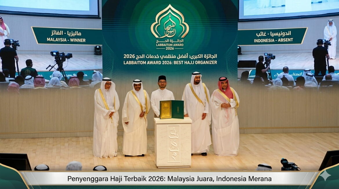 Penyelenggara Haji Award 2026: Malaysia Juara, Indonesia Merana