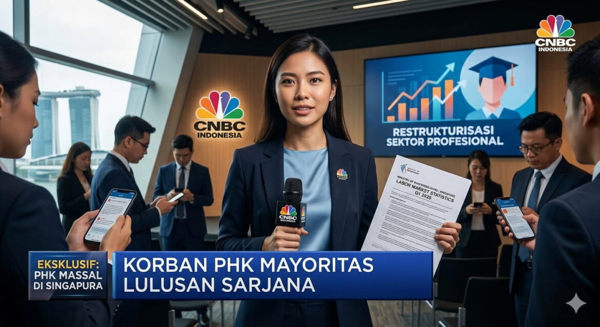 PHK Massal di Singapura, Korban PHK Mayoritas Lulusan Sarjana