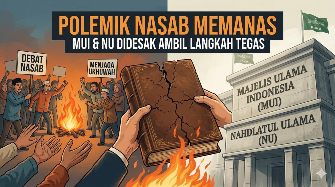 POLEMIK NASAB MEMANAS, MUI DAN NU DIDESAK AMBIL LANGKAH TEGAS
