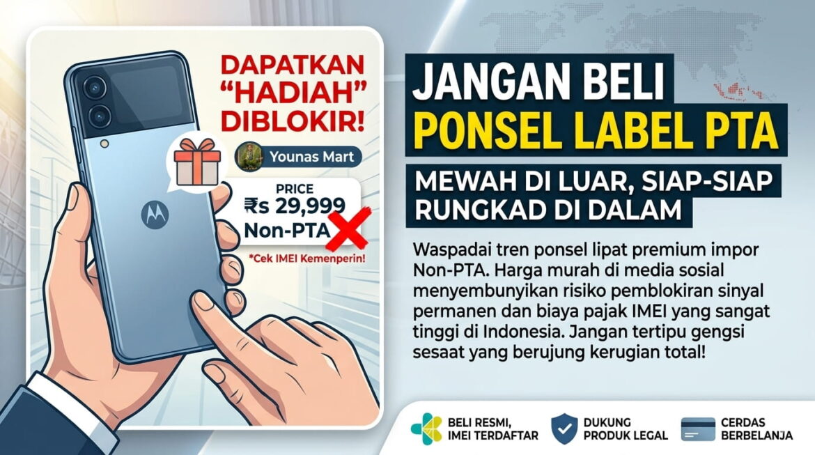 Jangan Beli Ponsel Label PTA, Mewah di Luar, Siap-siap Rungkad di Dalam