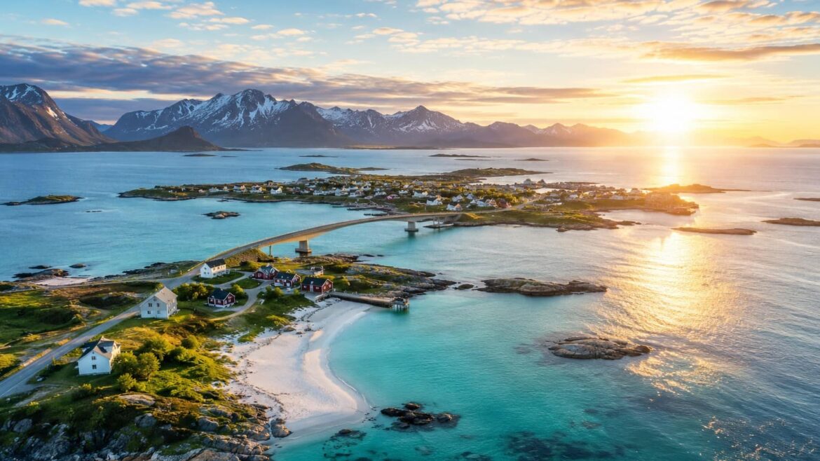 Dijuluki Pulau Tanpa Waktu, Pulau di Norwegia ini Matahari Tak Tenggelam Selama 69 Hari