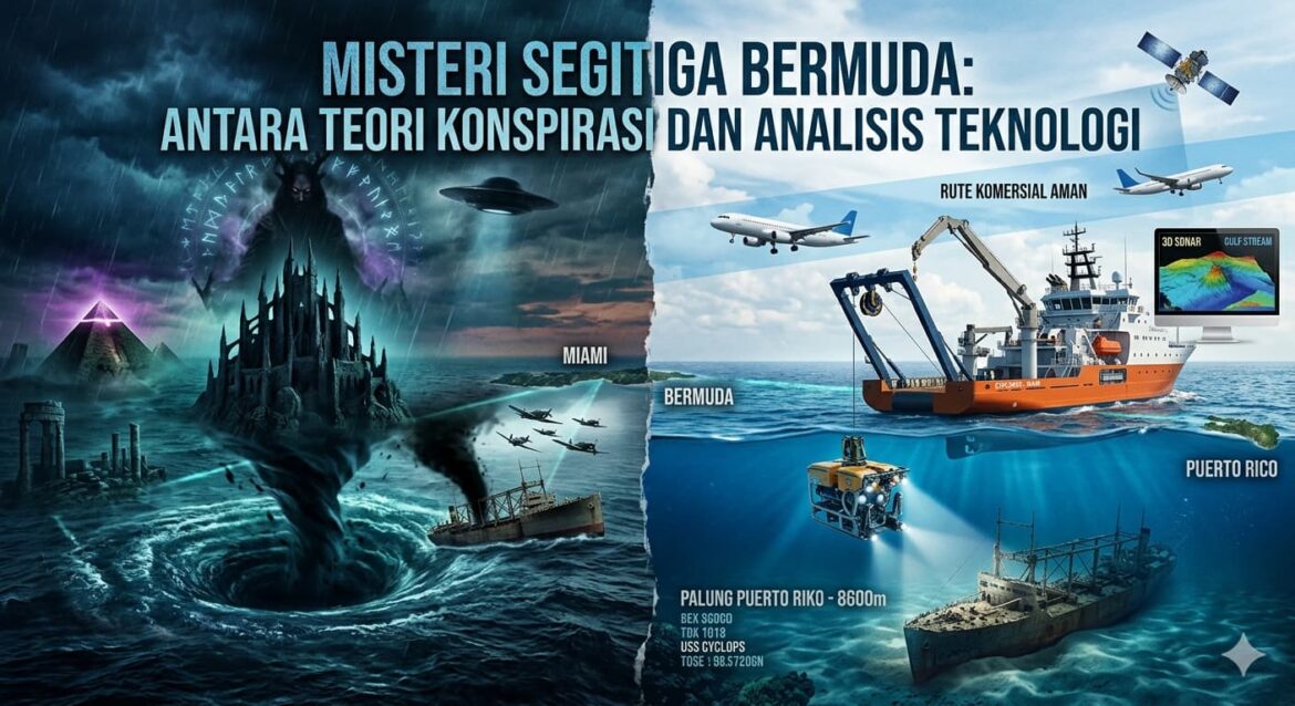 Misteri Segitiga Bermuda: Antara Teori Konspirasi dan Analisis Teknologi