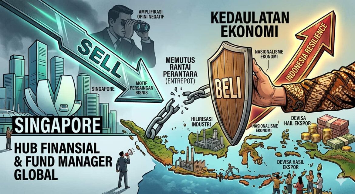 Motif di Balik Sentimen Negatif Singapura Terhadap Pasar Saham Indonesia
