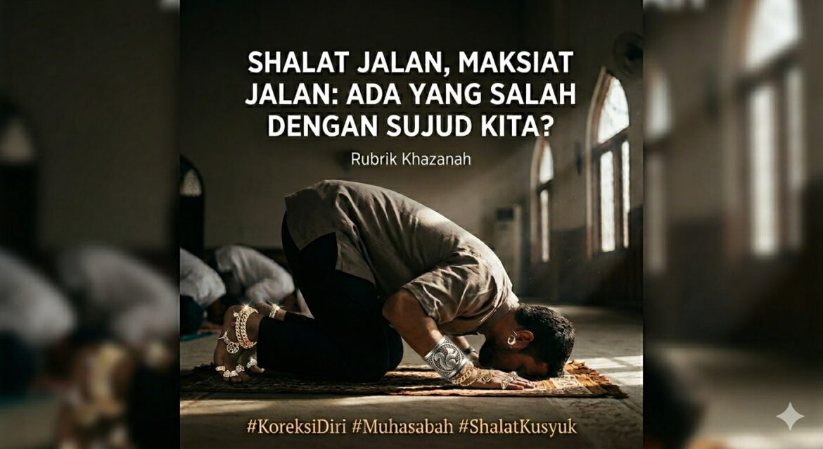 Shalat Jalan, Maksiat Jalan: Ada yang Salah dengan Sujud Kita?