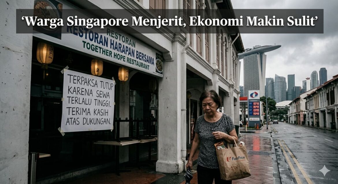 Warga Singapura  Menjerit, Ekonomi Makin Sulit