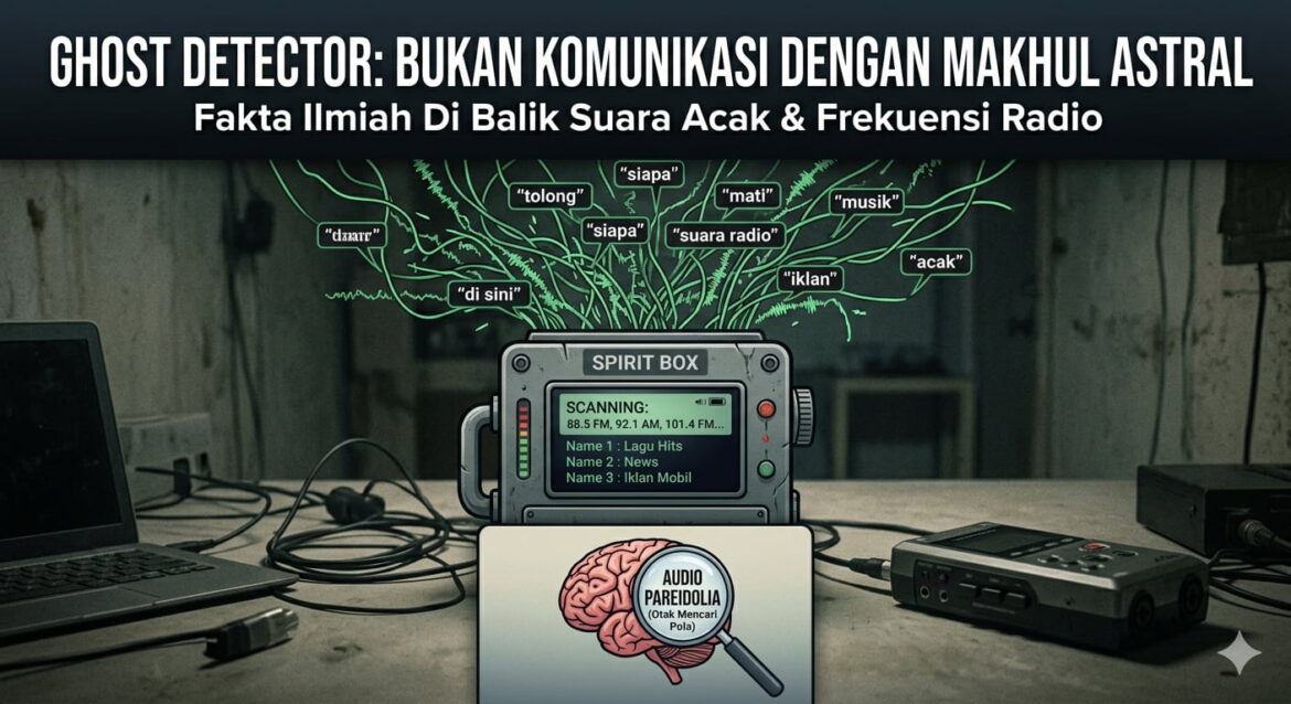 Ghost Detector atau Spirit Box: Bukan Alat Komunikasi dengan Makhluk Astral