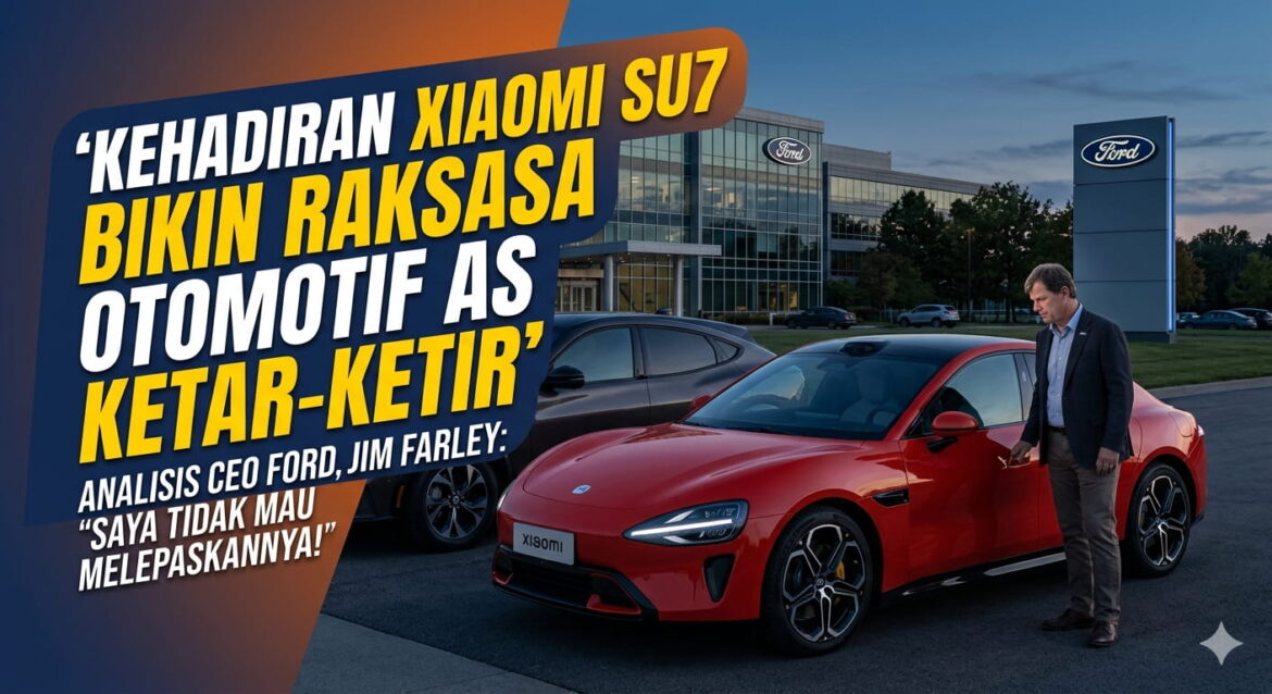 Kehadiran Xiaomi SU7 Bikin Raksasa Otomotif AS Ketar-ketir