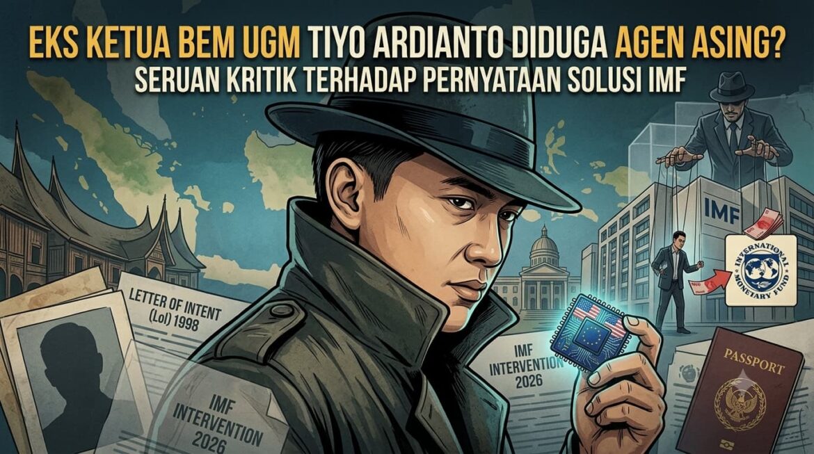 Mantan Ketua BEM UGM Tiyo Ardianto Diduga Agen Asing?