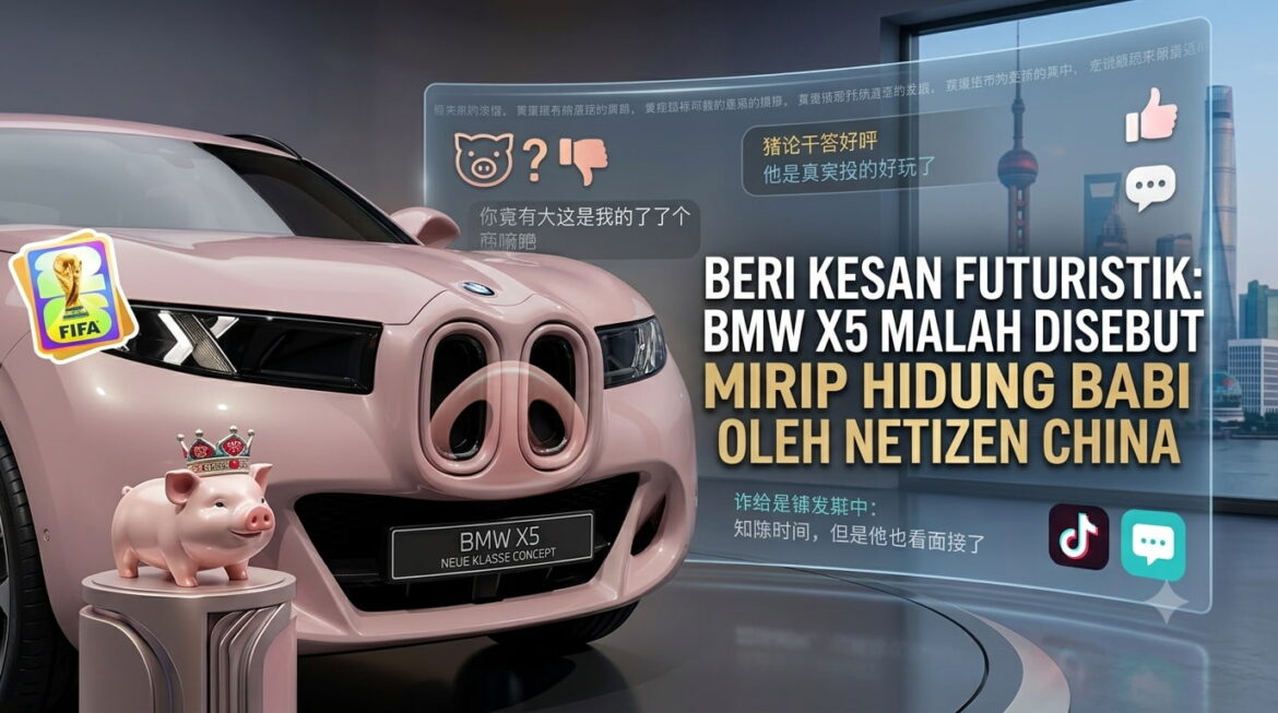 Beri Kesan Futuristik: BMW X5 Malah Disebut Mirip Hidung Babi oleh Netizen China