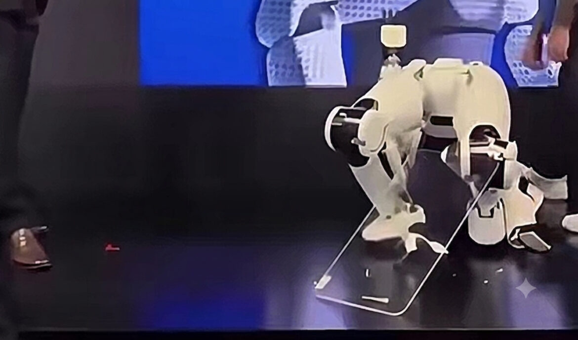 Robot Dragonwing IQ10 Terjungkal di Atas Panggung Saat Demo Kecanggihan