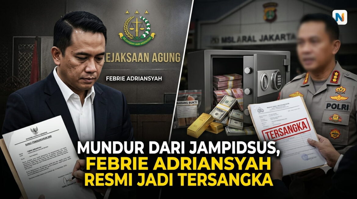 Mundur dari Jampidsus, Febrie Adriansyah Resmi Jadi Tersangka