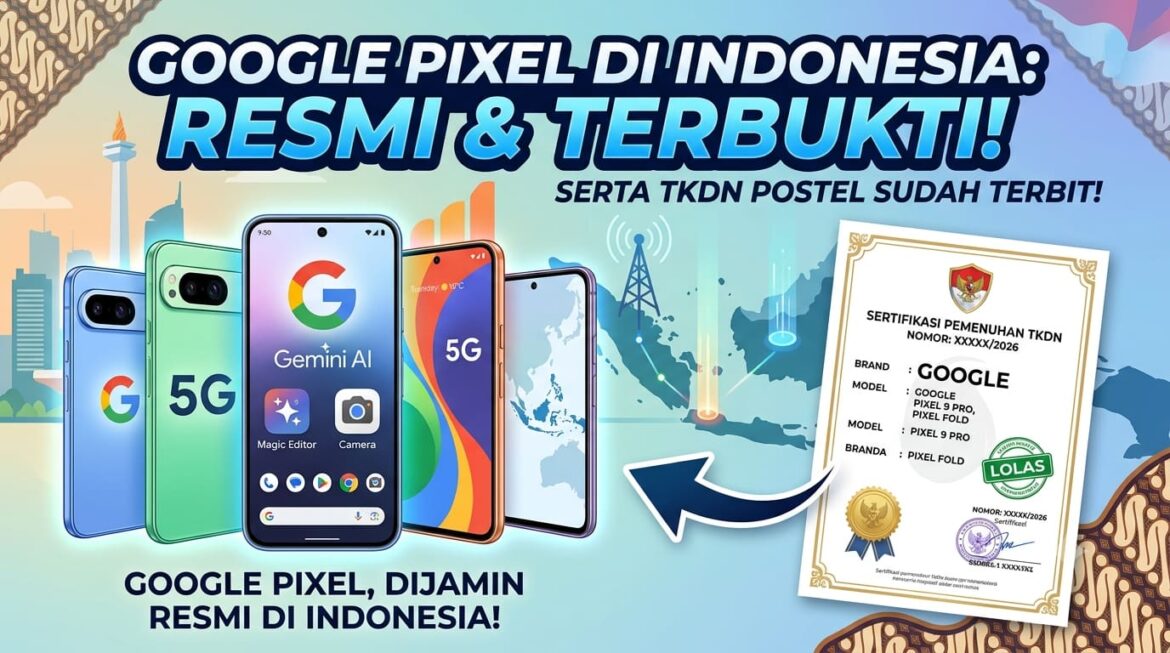 Google Pixel Bakal Resmi Masuk Indonesia, Ini Buktinya!