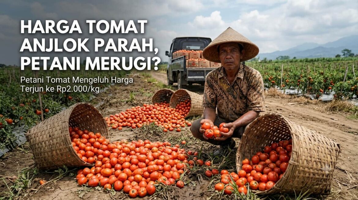 Harga Tomat Anjlok Parah, Petani Merugi?