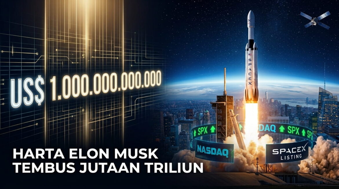 Harta Elon Musk Tembus Ribuan Triliun, Kenapa SpaceX Melantai di Bursa?