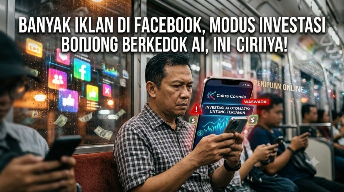 Banyak Iklan di Facebook, Modus Investasi Bodong Berkedok AI, Ini Cirinya!