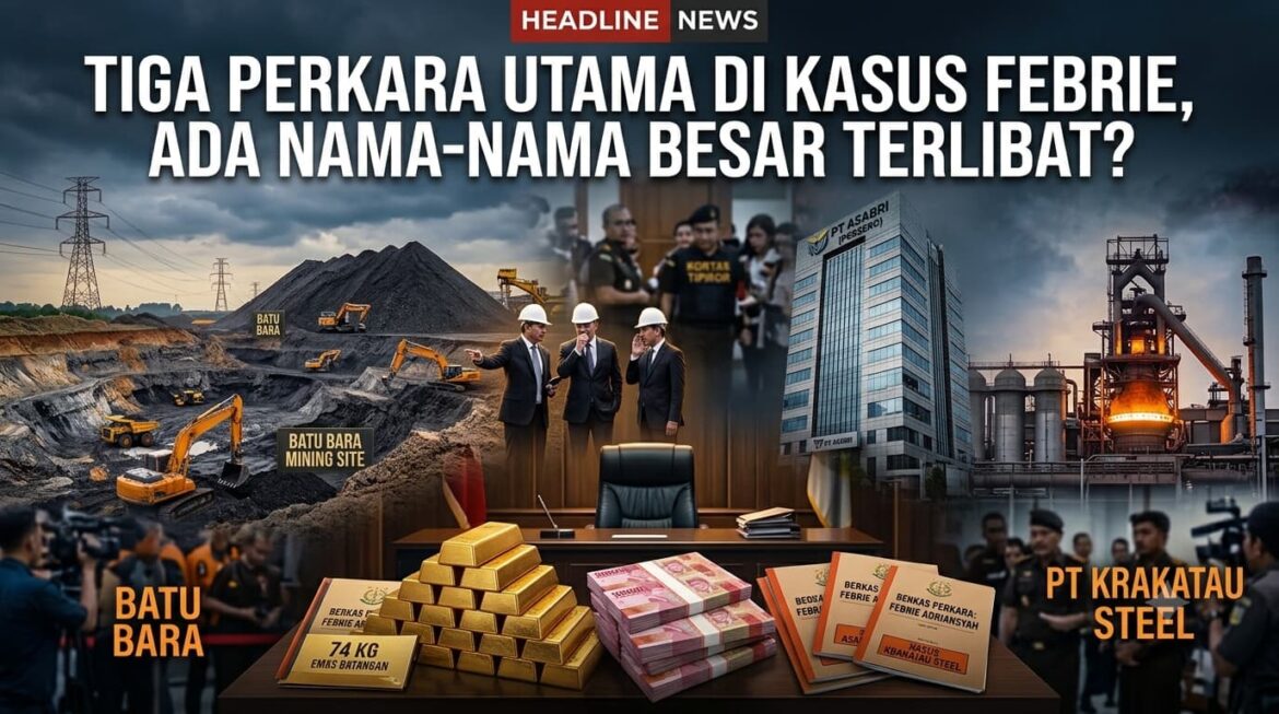 Tiga Perkara Utama Kasus Febrie Ardiansyah, Ada Nama-nama Besar Terlibat?