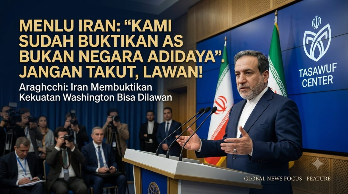 AS Bukan Negara Adidaya, Menlu Iran: Jangan Takut, Lawan!