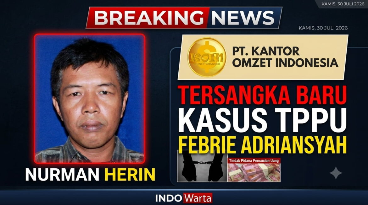 Kejagung Tetapkan Nurman Herin Sebagai Tersangka di Kasus Febrie, Ini Perannya!