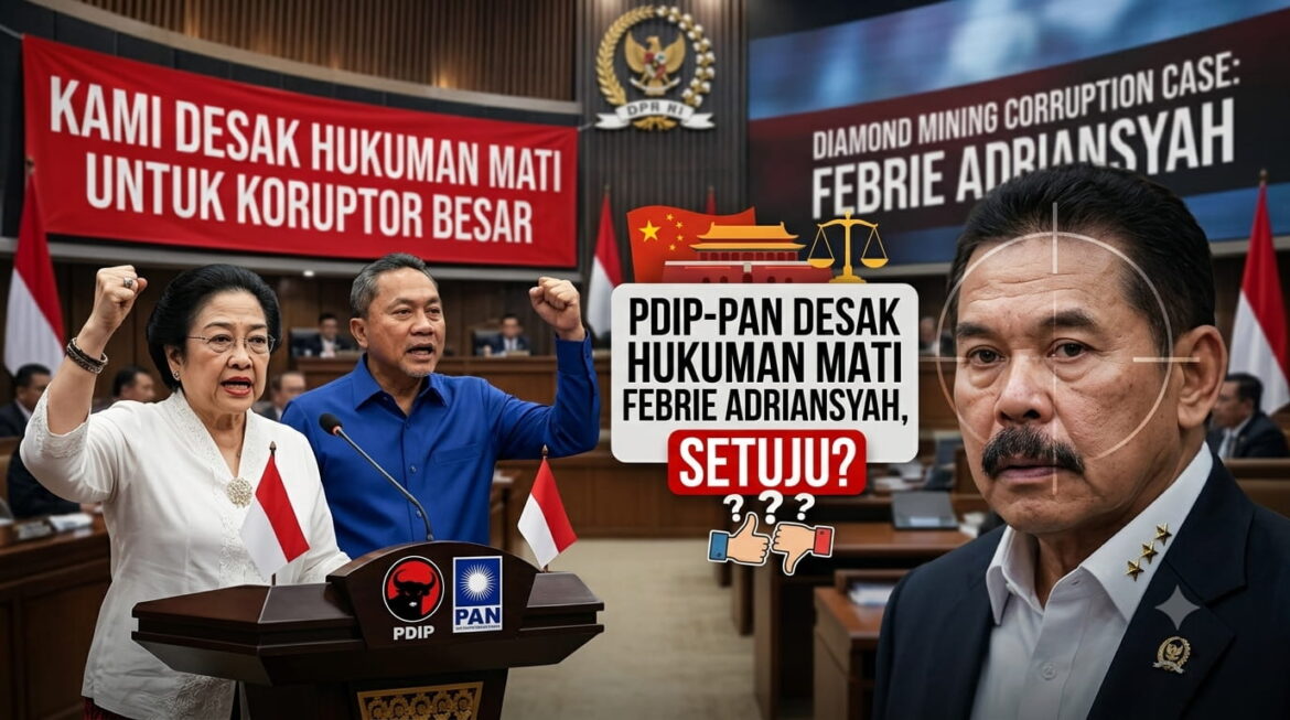 PAN dan PDIP Desak Febrie Adriansyah Dihukum Mati, Setuju?