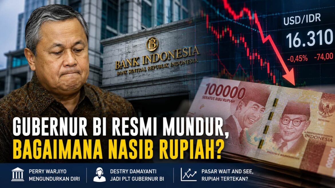 Gubernur BI Resmi Mundur, Bagaimana Nasib Rupiah?
